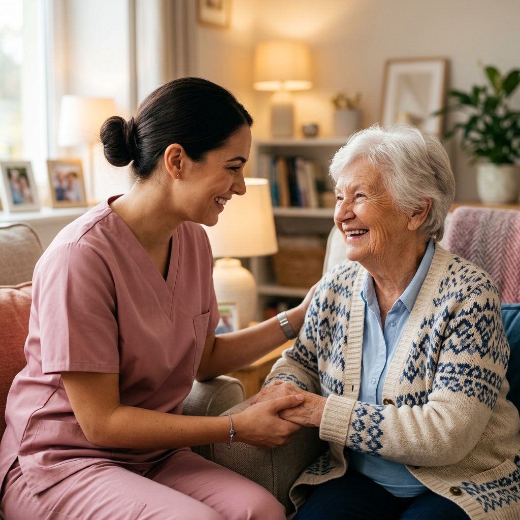 Caregiver and Elder